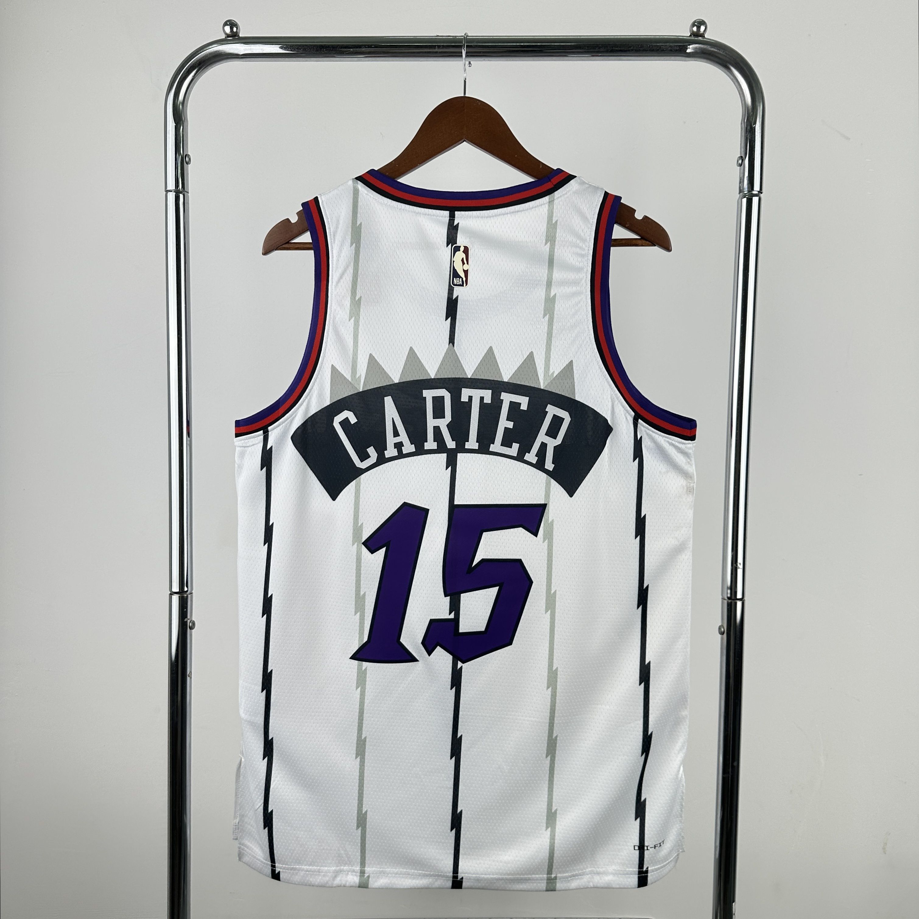 Men Toronto Raptors #15 Carter White Nike Season 2026 NBA Jersey